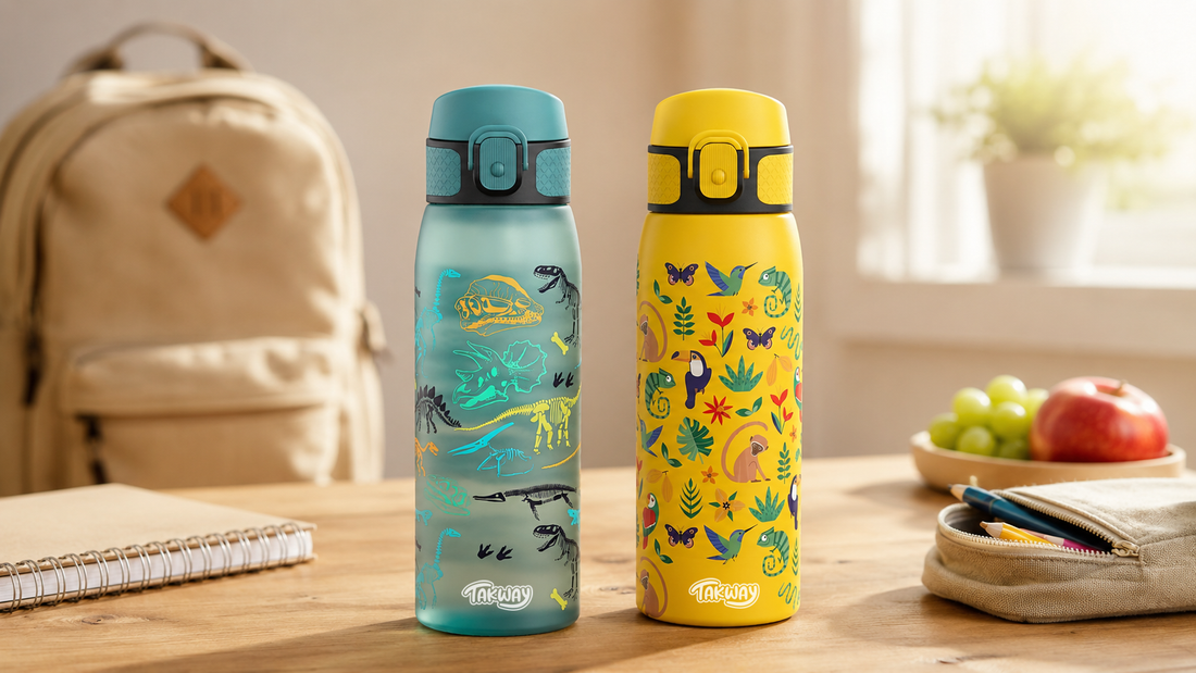 Trinkflasche für Kinder: Edelstahl oder Kunststoff – was ist die bessere Wahl?