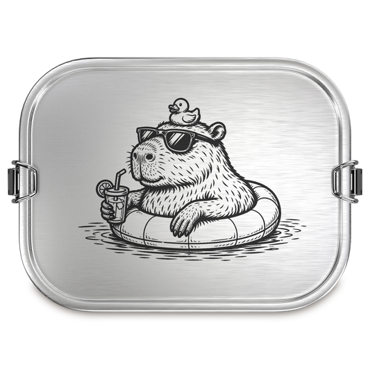 TAKWAY Stainless Steel Lunch Box 800ml (Capybara)