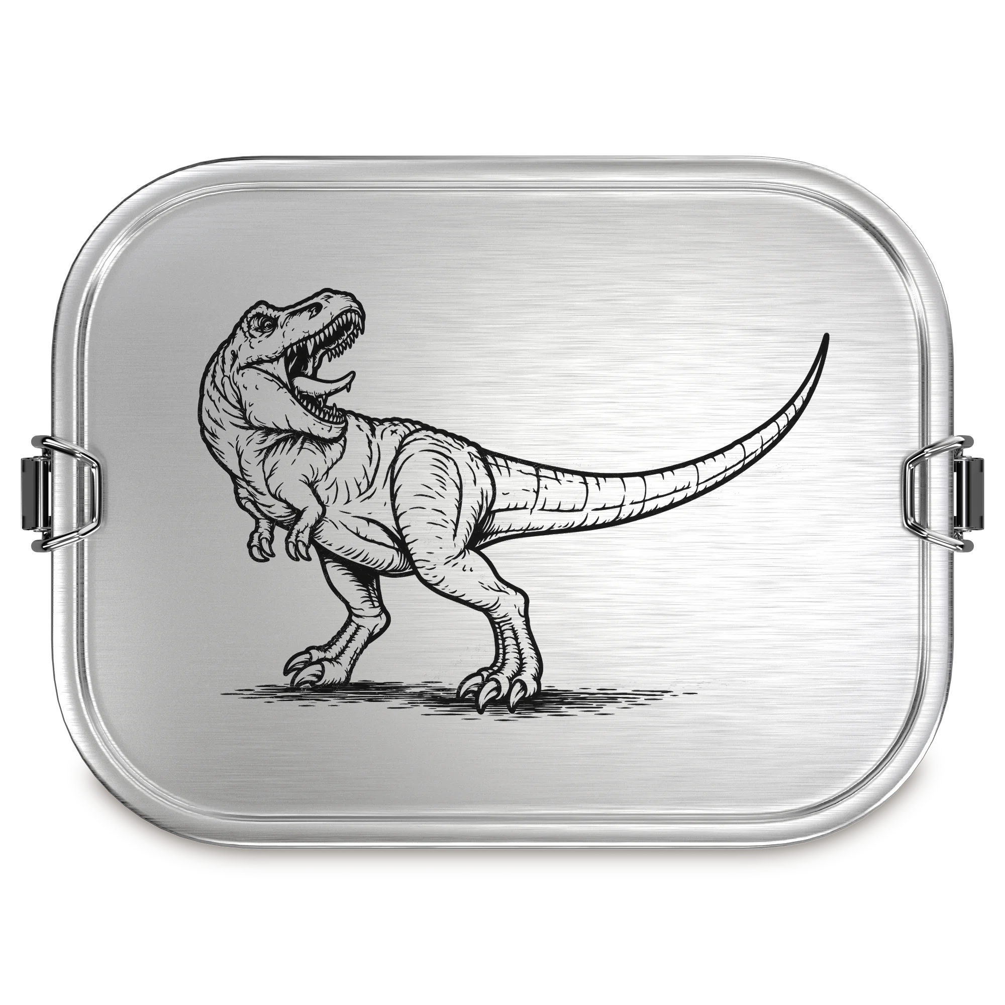 TAKWAY Edelstahl Brotdose 800ml (Dino)