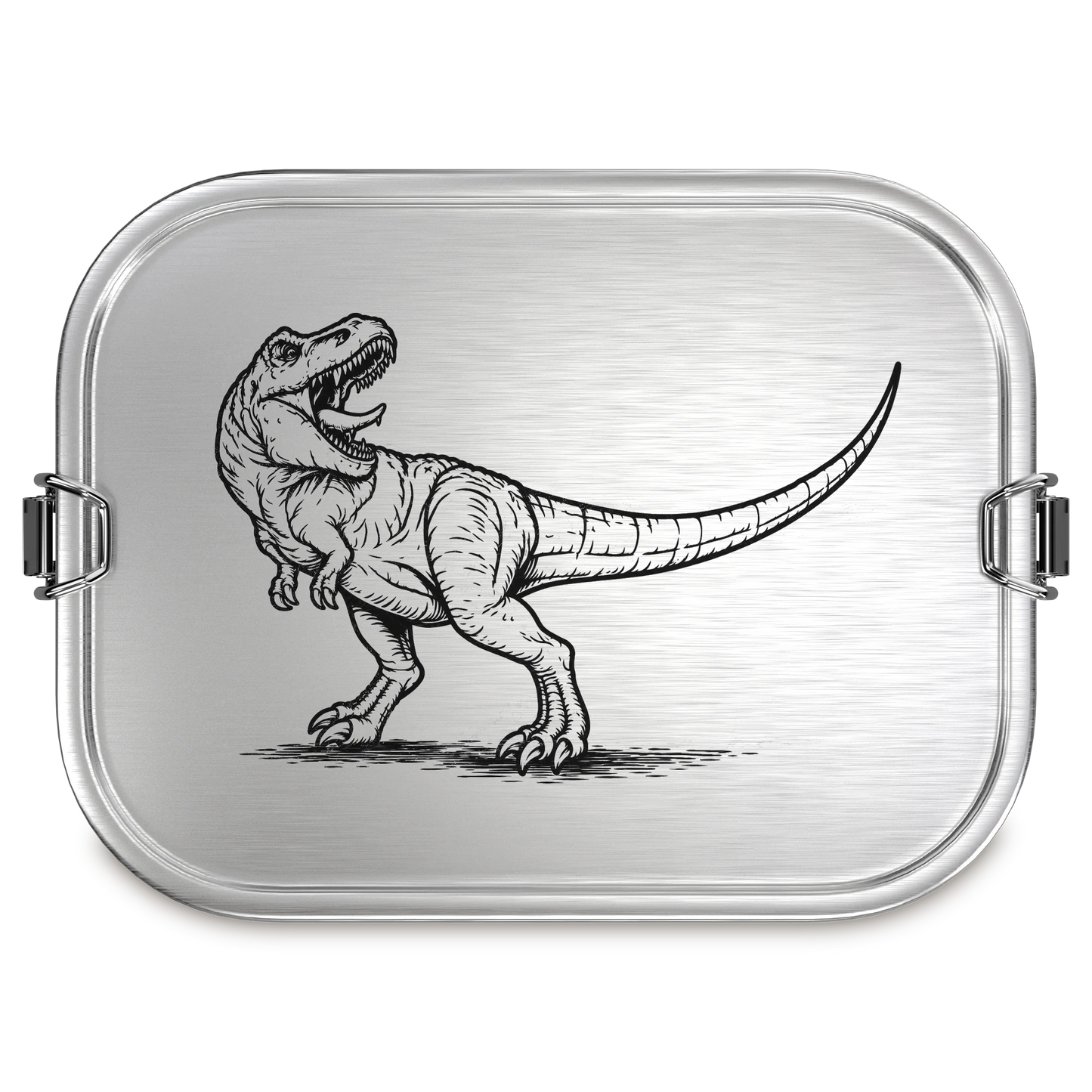 TAKWAY Edelstahl Brotdose 800ml (Dino) B-Ware