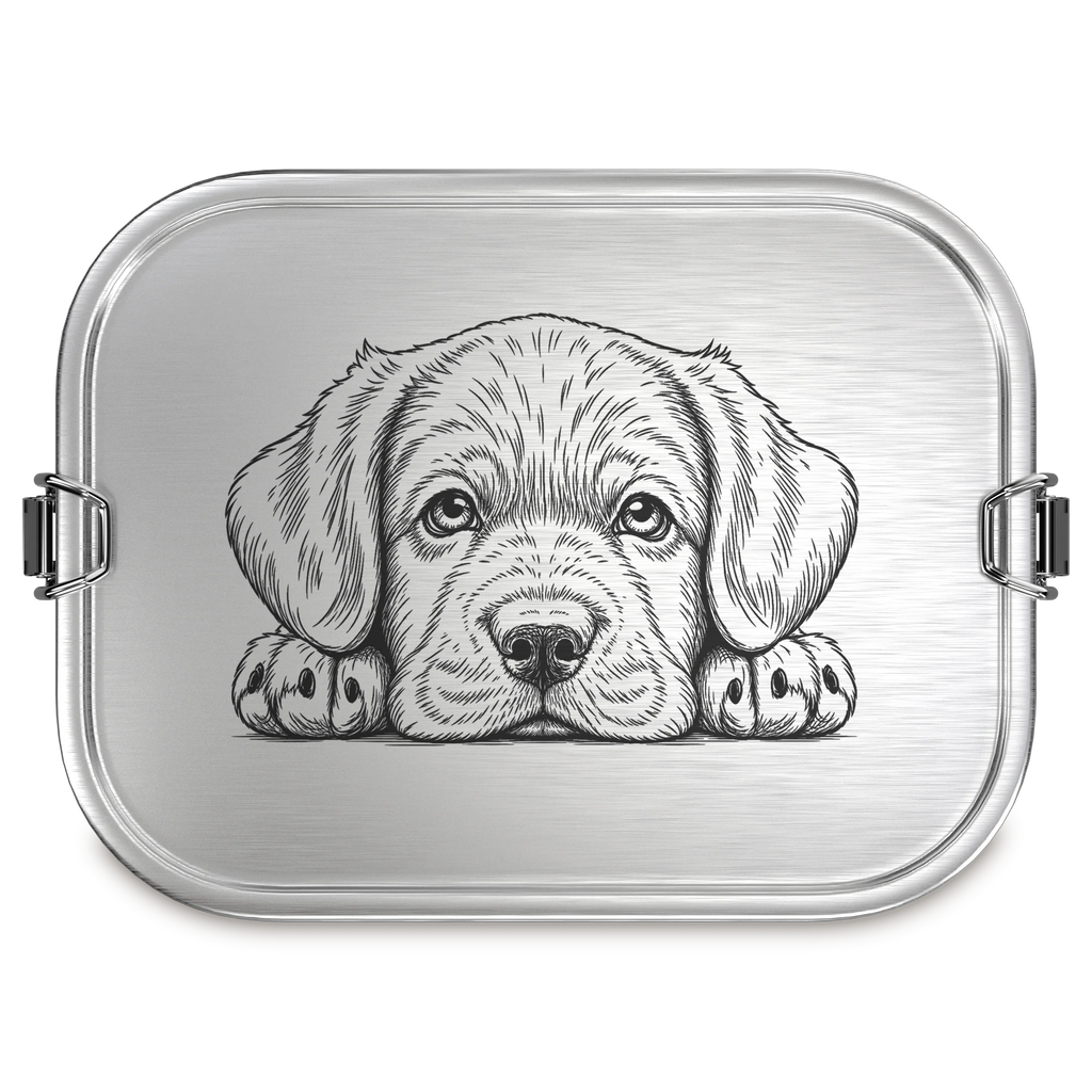 TAKWAY Stainless Steel Lunchbox 800ml (Dog) B-stock