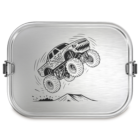 TAKWAY Stainless Steel Lunch Box 800ml (Monster Truck)