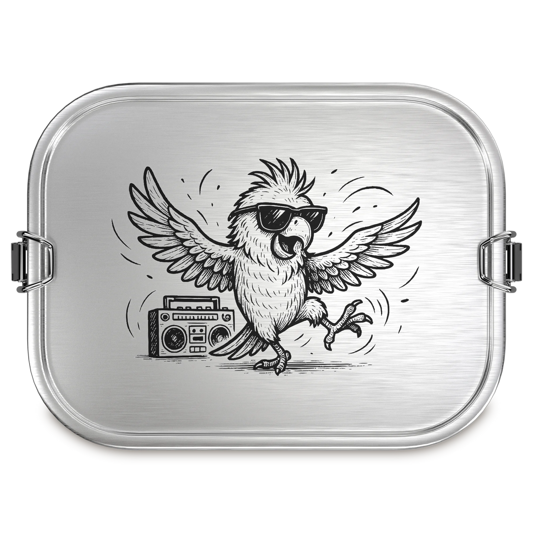 TAKWAY Stainless Steel Lunch Box 800ml (Parrot)