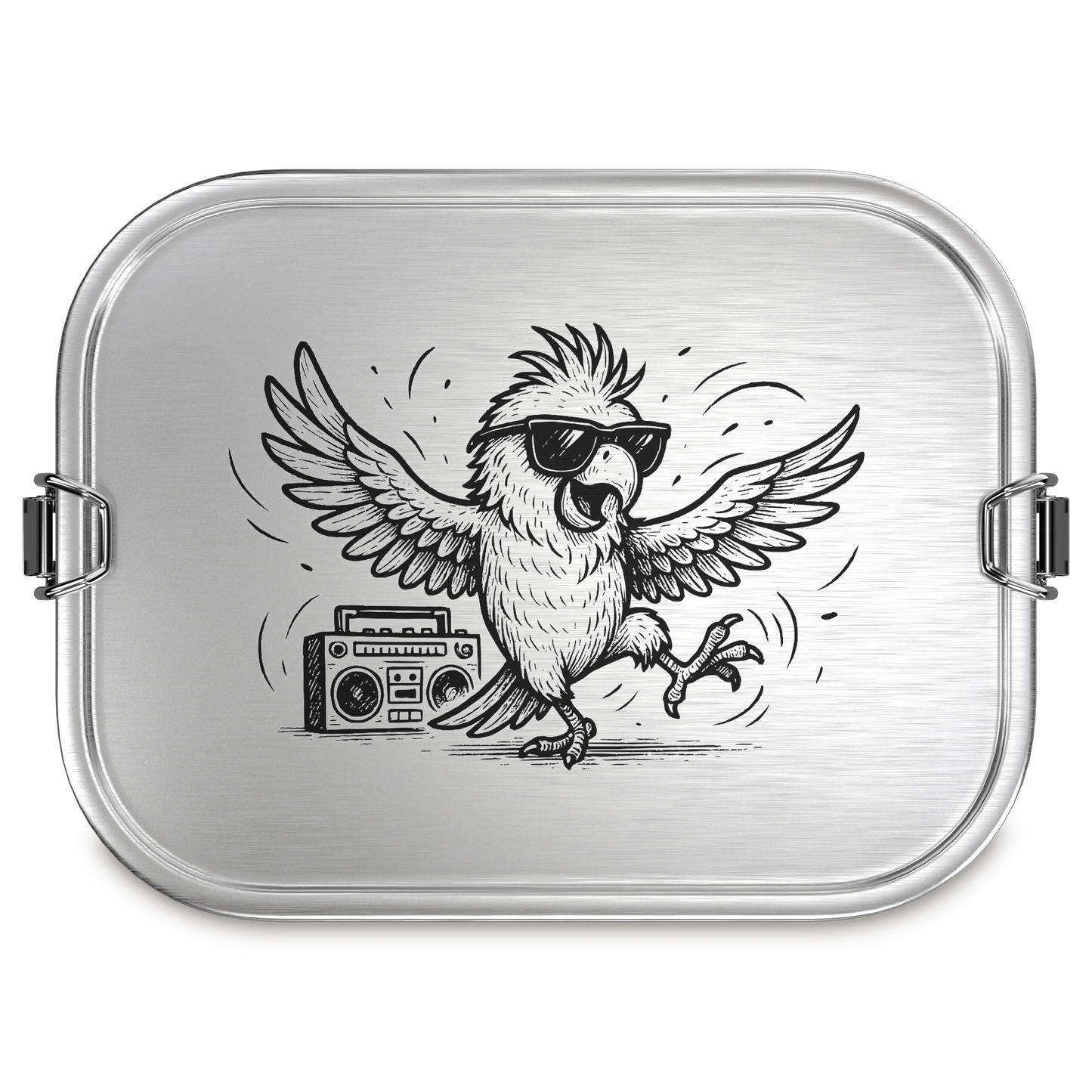 TAKWAY Stainless Steel Lunch Box 800ml (Parrot)