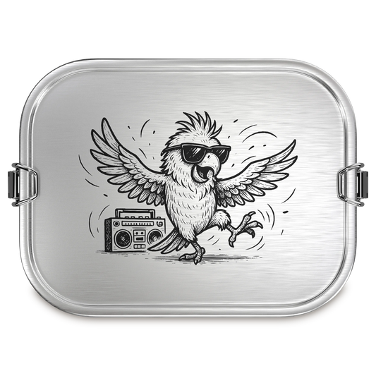 TAKWAY Stainless Steel Lunch Box 800ml (Parrot)