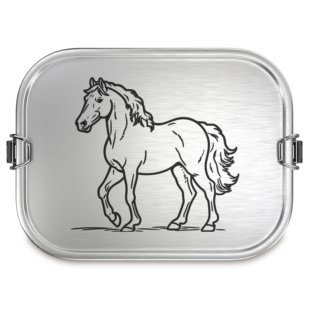 TAKWAY Stainless Steel Lunch Box 800ml (Horse)