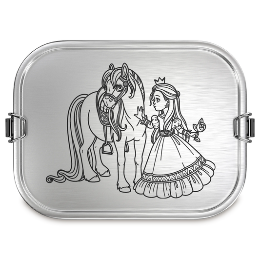 TAKWAY Stainless Steel Lunch Box 800ml (Princess)