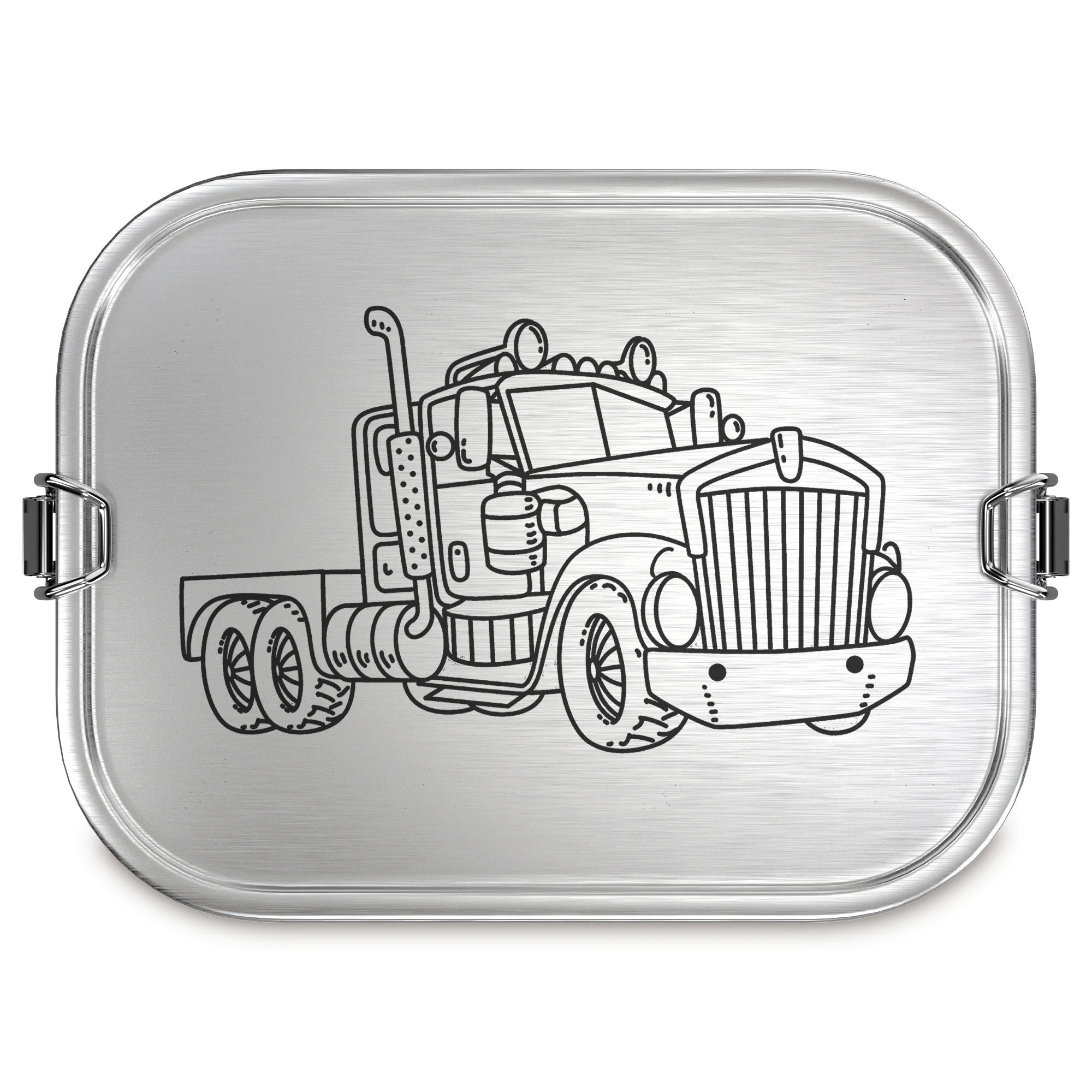 TAKWAY Stainless Steel Lunch Box 800ml (Truck)