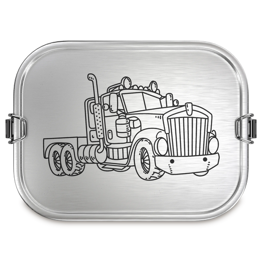 TAKWAY Stainless Steel Lunch Box 800ml (Truck)