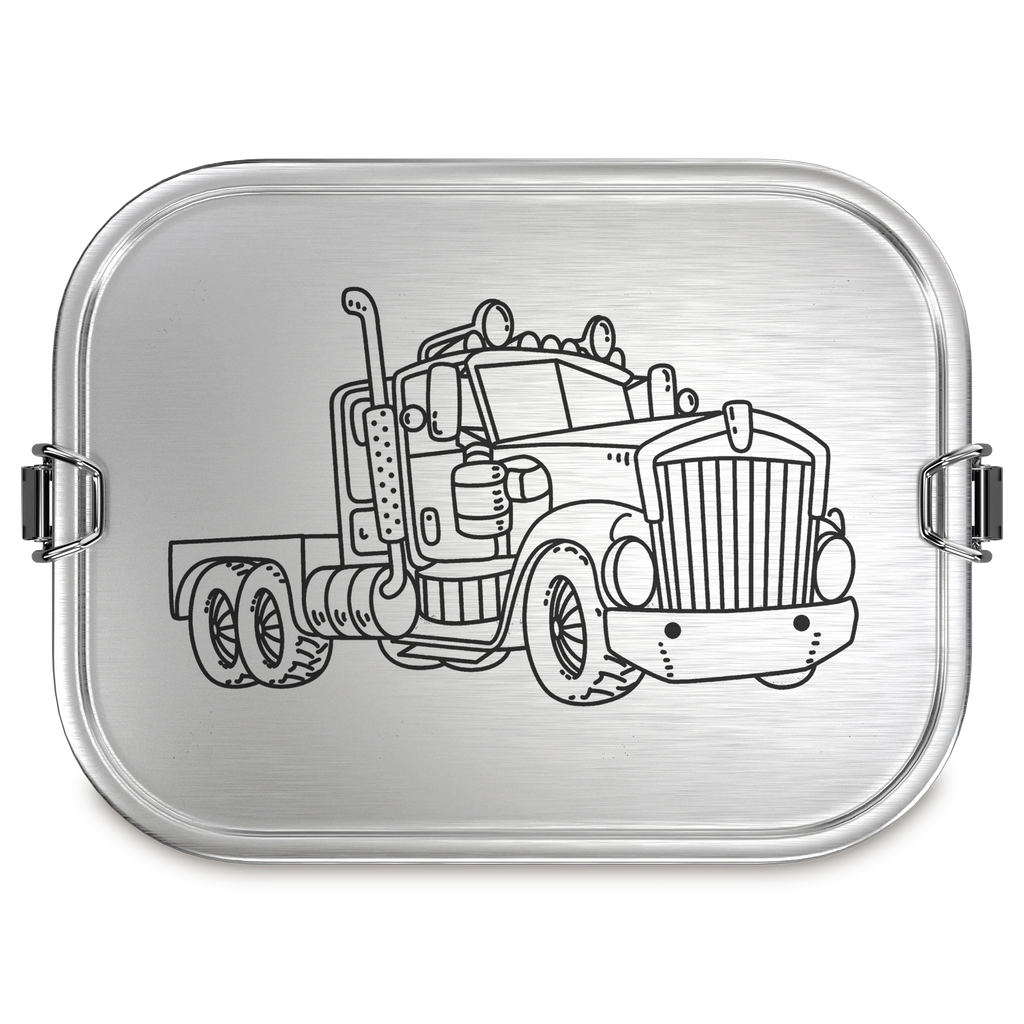 TAKWAY Stainless Steel Lunch Box 800ml (Truck)