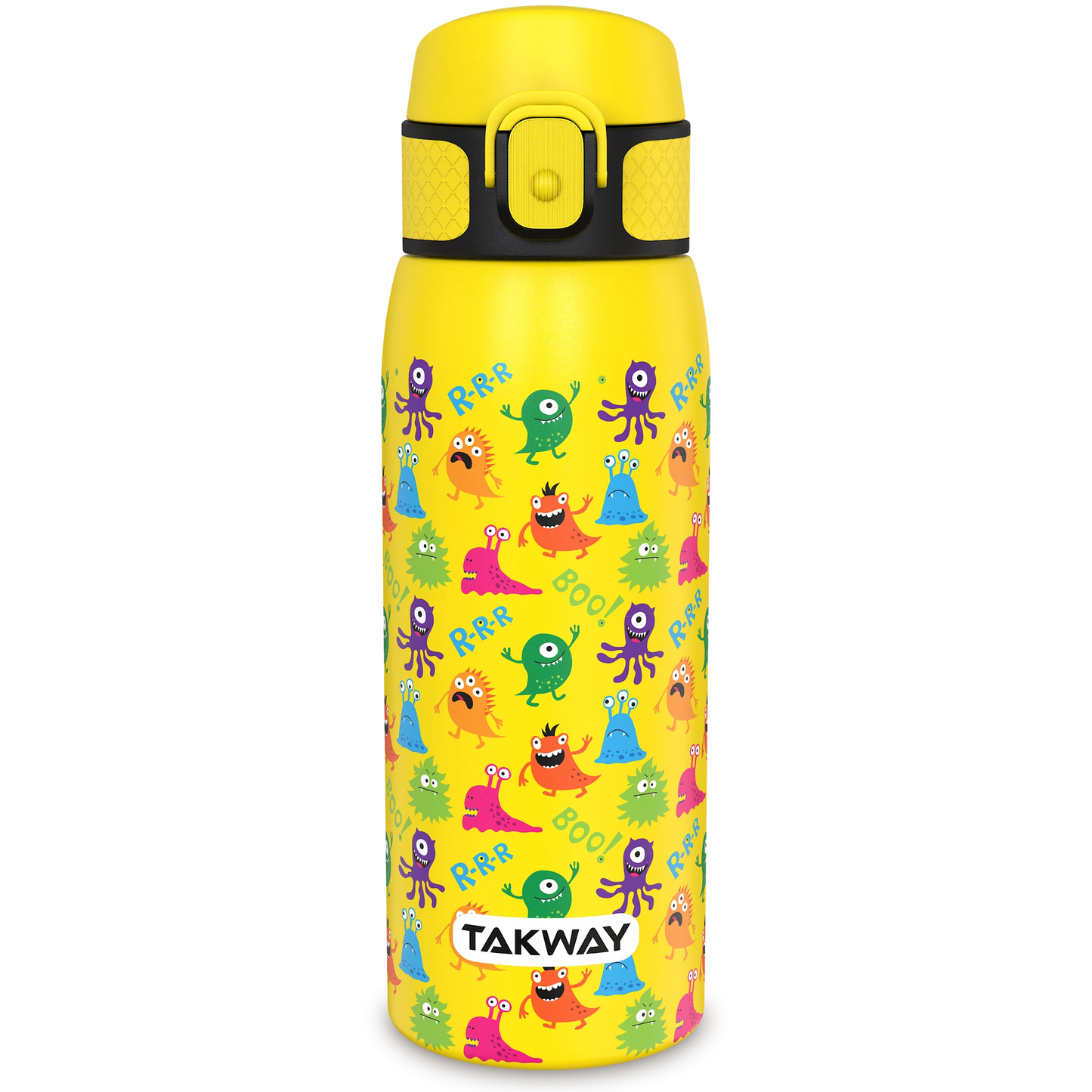 TAKWAY Edelstahl Trinkflasche 550ml (Monster)